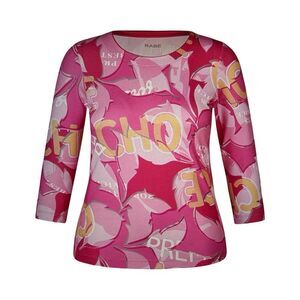 Rabe Magenta Floral Print Top.